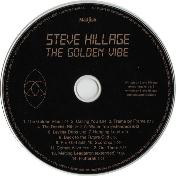 Steve Hillage : The Golden Vibe (CD, Album)