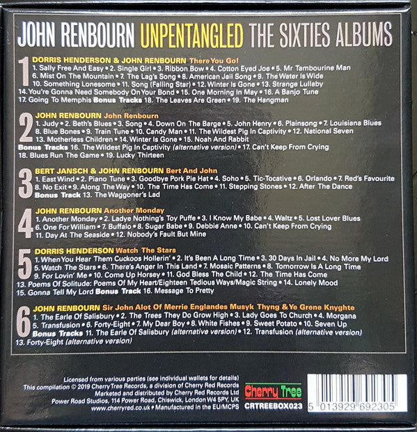 John Renbourn : Unpentangled (The Sixties Albums) (Box, Comp + CD, Album, Mono, RE, RM + CD, Album, M)
