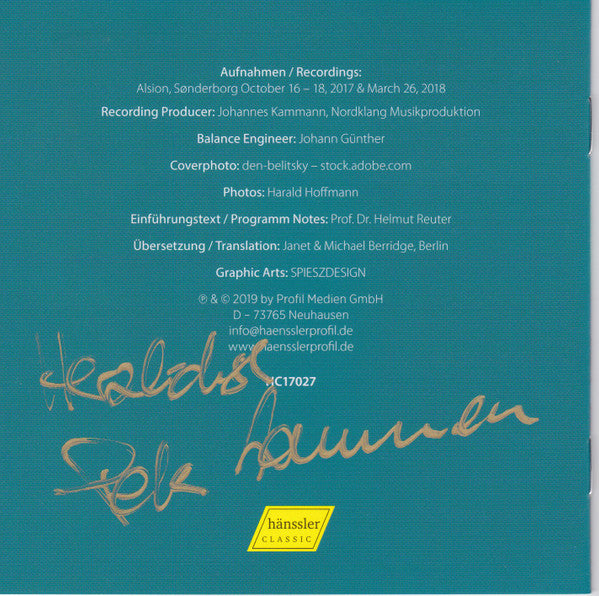 Schleswig-Holsteinisches Sinfonieorchester : Nordic Music (CD)