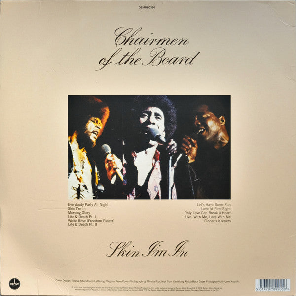 Chairmen Of The Board : Skin I'm In (LP, Album, Ltd, RE, 180)