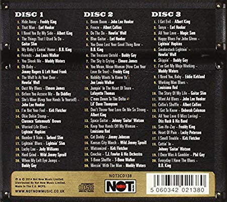 Various : A Stack Of Blues (3xCD, Comp)