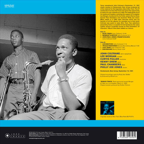 John Coltrane : Blue Train (LP, Album, Ltd, RE, 180)