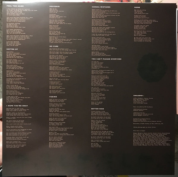 Sunsleeper : You Can Miss Something & Not Want It Back (LP, Album, Ltd, Cle)