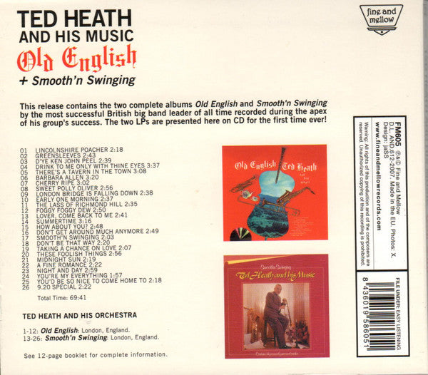 Ted Heath And His Music : Old English + Smooth'n Swinging (CD, Comp)