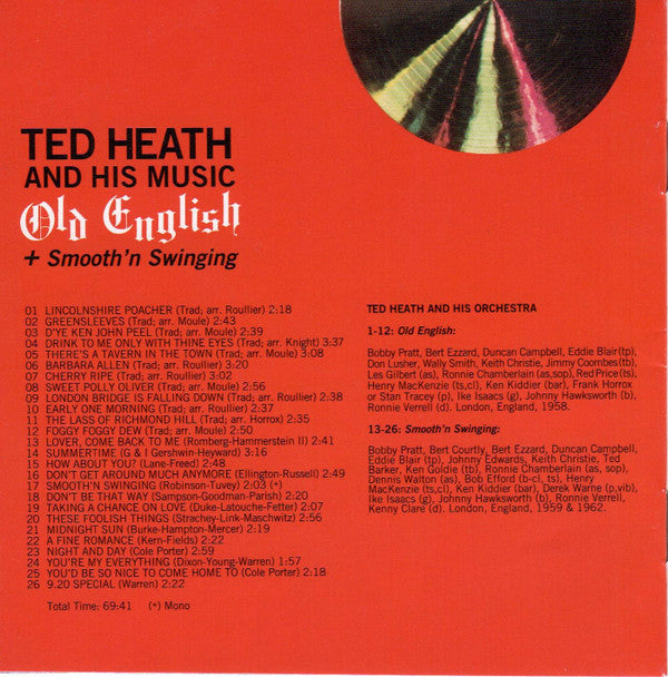 Ted Heath And His Music : Old English + Smooth'n Swinging (CD, Comp)