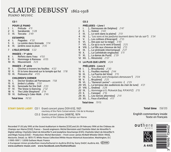 Claude Debussy - Stany David Lasry : Préludes (2xCD, Comp)