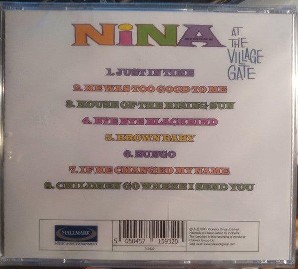 Nina Simone : At The Village Gate (CD, Album, RE, RM)