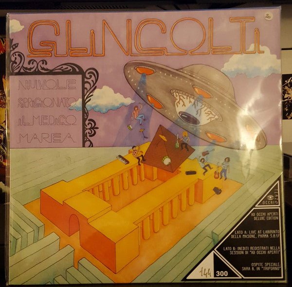 Glincolti : Terzo Occhio - Ad Occhi Aperti (LP, Album, Ltd, Num, Yel)