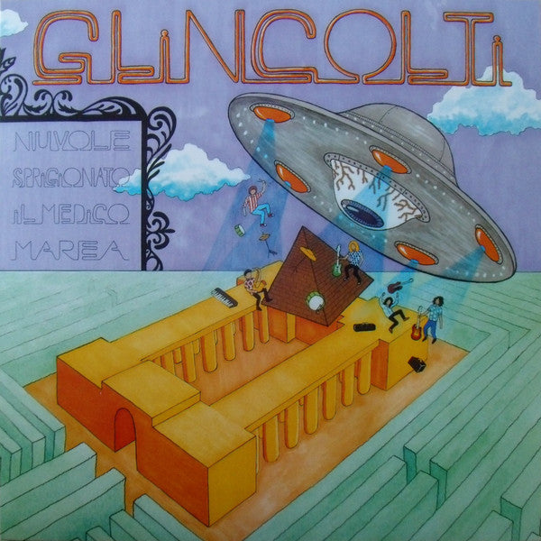 Glincolti : Terzo Occhio - Ad Occhi Aperti (LP, Album, Ltd, Num, Yel)
