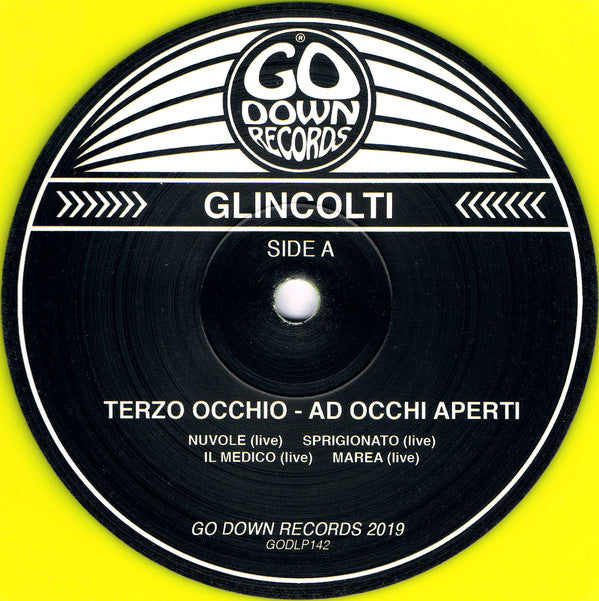 Glincolti : Terzo Occhio - Ad Occhi Aperti (LP, Album, Ltd, Num, Yel)