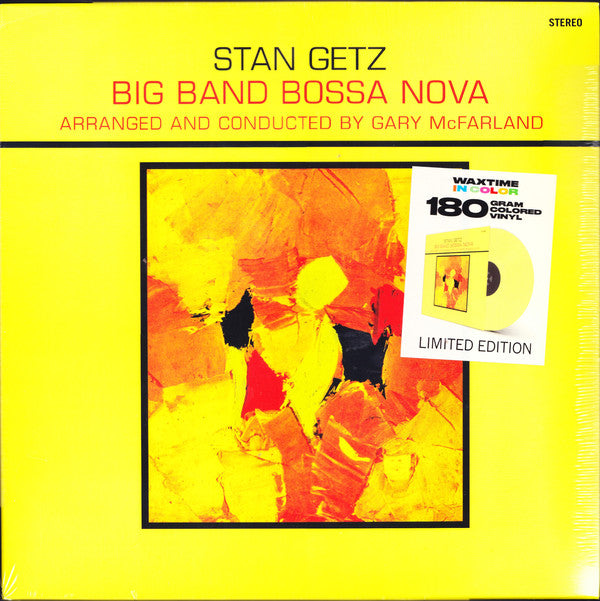 Stan Getz : Big Band Bossa Nova (LP, Album, Ltd, Yel)