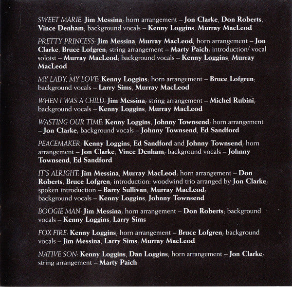 Loggins And Messina : So Fine / Native Sons (CD, Comp, RM)