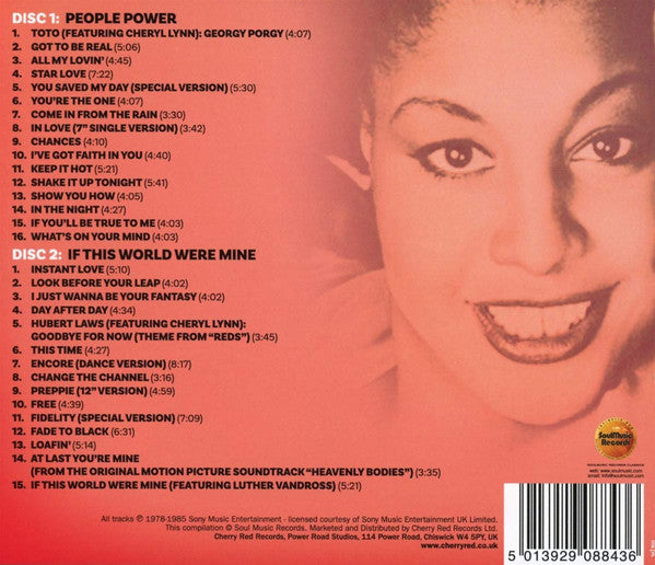 Cheryl Lynn : Got To Be Real (The Columbia Anthology) (2xCD, Comp, RM)