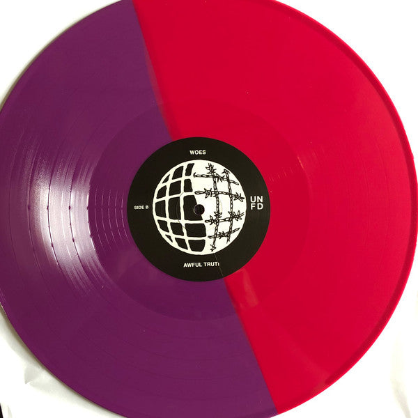 Woes (6) : Awful Truth (LP, Album, Ltd, Red)