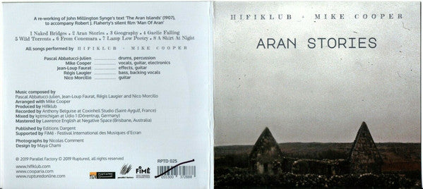 Hifiklub, Mike Cooper : Aran Stories (CD, Album, Ltd, Gat)