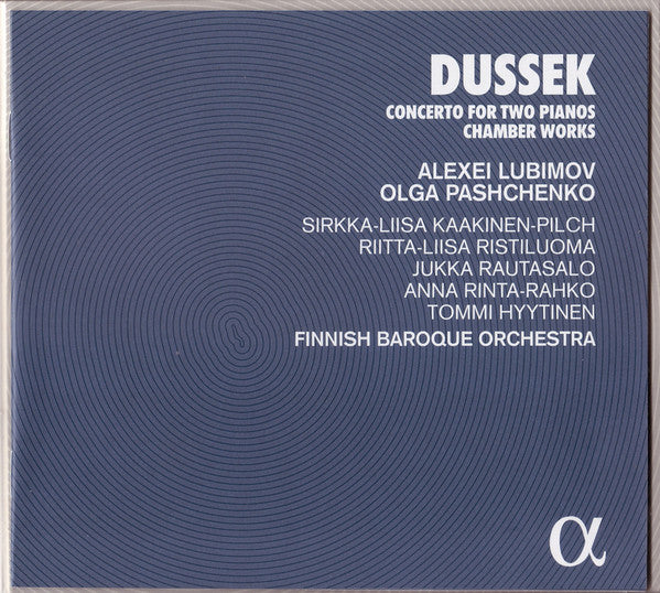 Jan Ladislav Dusík – Alexei Lubimov, Olga Pashchenko, Finnish Baroque Orchestra : Concertos For Two Pianos / Chamber Works (CD)