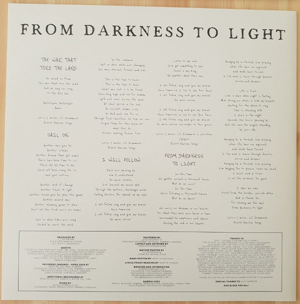 Narnia : From Darkness To Light (LP, Album, Ltd, Whi)