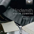Paul Hindemith, Eliot Lawson, Jill Lawson : Violin Sonatas (CD, Album)