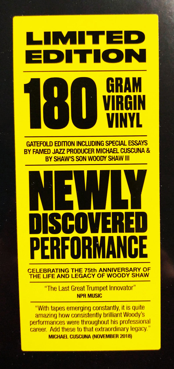 Woody Shaw Quintet : Basel 1980 (LP, Album, Ltd, 180)
