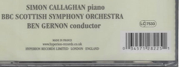 Josef Rheinberger • Bernhard Scholz – Simon Callaghan, BBC Scottish Symphony Orchestra, Ben Gernon : Piano Concertos (CD)