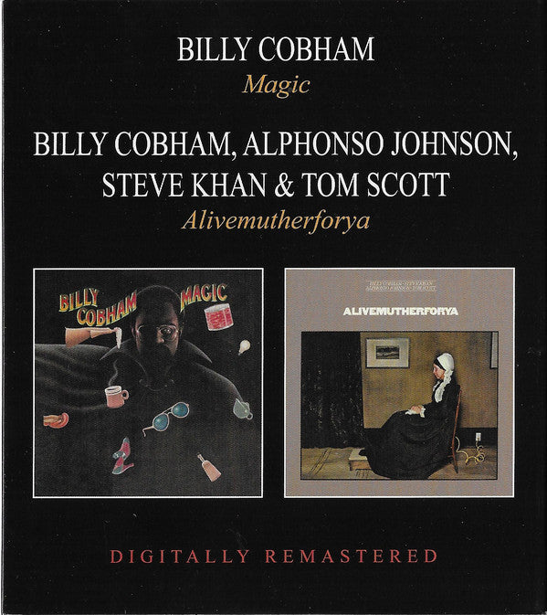 Billy Cobham, Alphonso Johnson, Steve Khan & Tom Scott : Magic / Alivemutherforya (CD, Album, RM + CD, Album, RM + Comp)