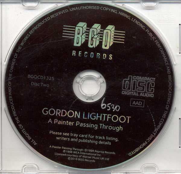 Gordon Lightfoot : East Of Midnight / Waiting For You / A Painter Passing Through (2xCD, Comp, RM)
