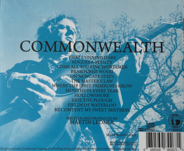 Martin Ledner : Commonwealth (CD, Album)