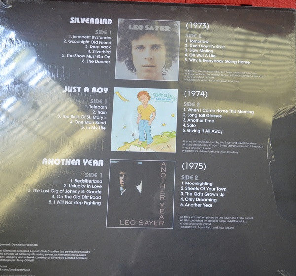 Leo Sayer : The London Years 1973-1975 (Box, Comp, Ltd, Num + 3xLP, Album, RE, 180)