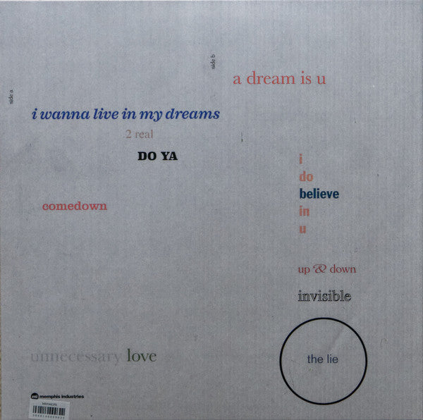 Francis Lung : A Dream Is U (LP, Album, Ltd, Pin)