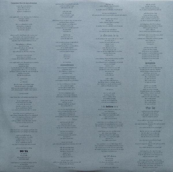 Francis Lung : A Dream Is U (LP, Album, Ltd, Pin)