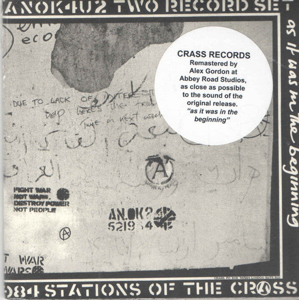 Crass : Stations Of The Crass (CD, Album, RE, RM)