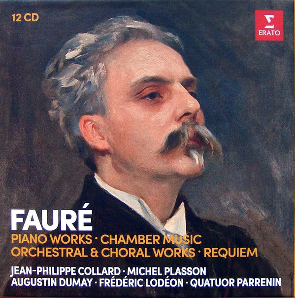 Gabriel Fauré - Jean-Philippe Collard ∙ Michel Plasson ∙ Augustin Dumay ∙ Frédéric Lodéon ∙ Quatuor Parrenin : Piano Works • Chamber Music • Orchestral & Choral Works • Requiem (12xCD, RE, RM + Box, Comp)