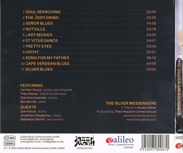 Carmen Souza : The Silver Messengers (CD, Album)