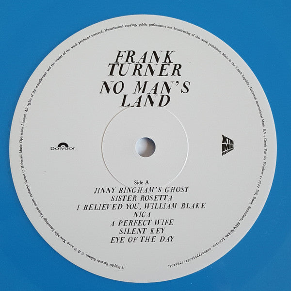 Frank Turner : No Man's Land (LP, Album, Blu)