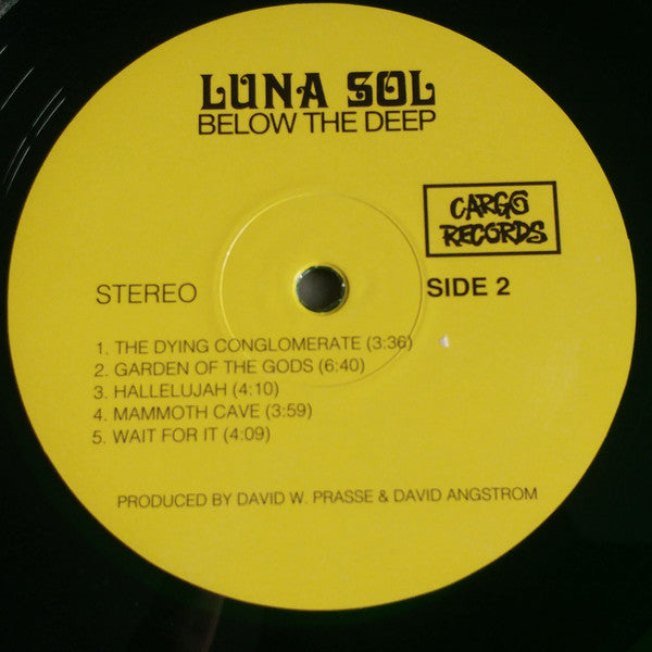 Luna Sol (3) : Below The Deep (LP, Album, Ltd, Gre)