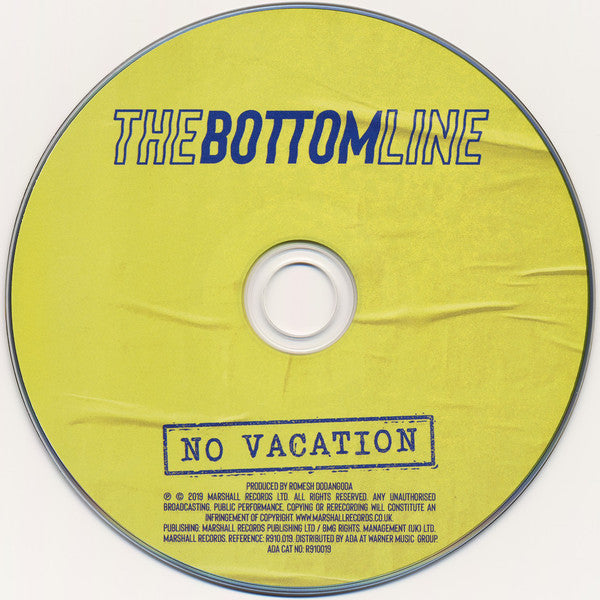 The Bottom Line (4) : No Vacation (CD, Album)
