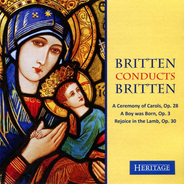 Benjamin Britten, Københavns Drengekor, Enid Simon, Michael Hartnett, The English Opera Group, Purcell Singers, Choir Of All Saints Church, Margaret Street, Jonathan Steele, Philip Todd, Donald Francke, George Malcolm, Mogens Wöldike : Britten Conducts Britten (CD, Comp, Mono)