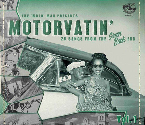 Various : Motorvatin' Vol.1 (28 Songs From The Green Book Era) (CD, Comp)