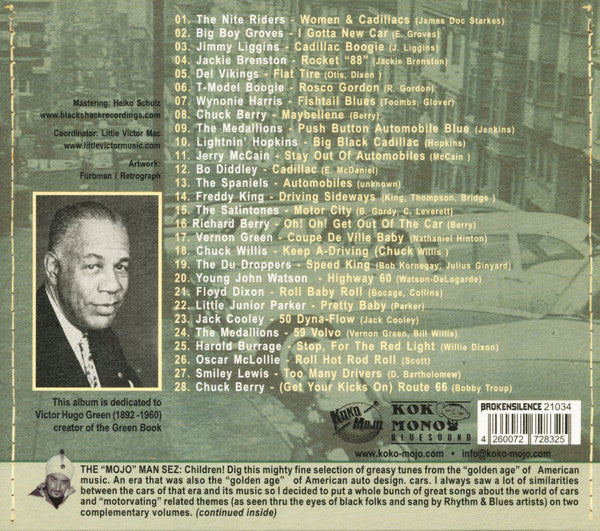 Various : Motorvatin' Vol.1 (28 Songs From The Green Book Era) (CD, Comp)