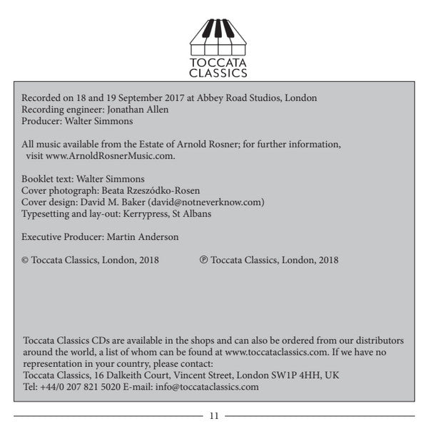 Arnold Rosner, Christopher Burchett, London Philharmonic Orchestra, Nick Palmer (9) : Orchestral Music, Volume Two (CD, Album)