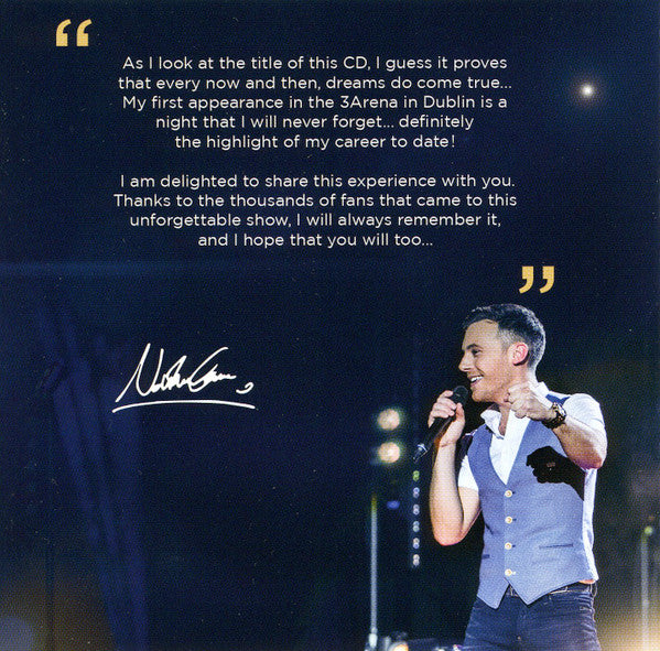 Nathan Carter : Live At 3arena (CD, Album)