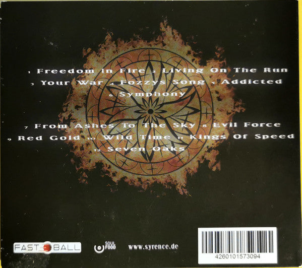 Syrence : Freedom In Fire (CD, Album)