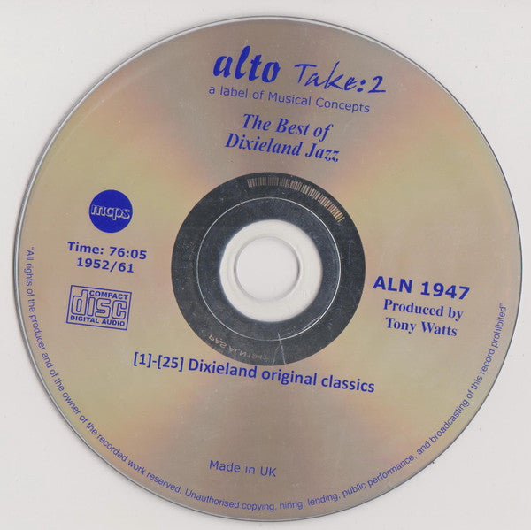 Various : The Best Of Dixieland Jazz (CD, Comp)