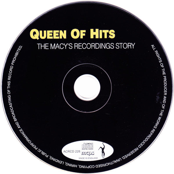 Various : Queen Of Hits - The Macy's Recordings Story (CD, Comp)