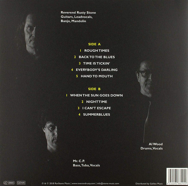 Reverend Rusty & The Case : Rough Times (LP, Album)