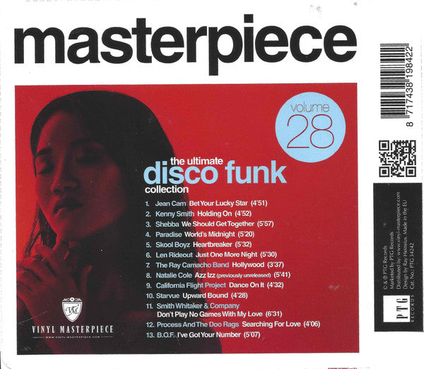 Various : Masterpiece Volume 28 - The Ultimate Disco Funk Collection (CD, Comp)