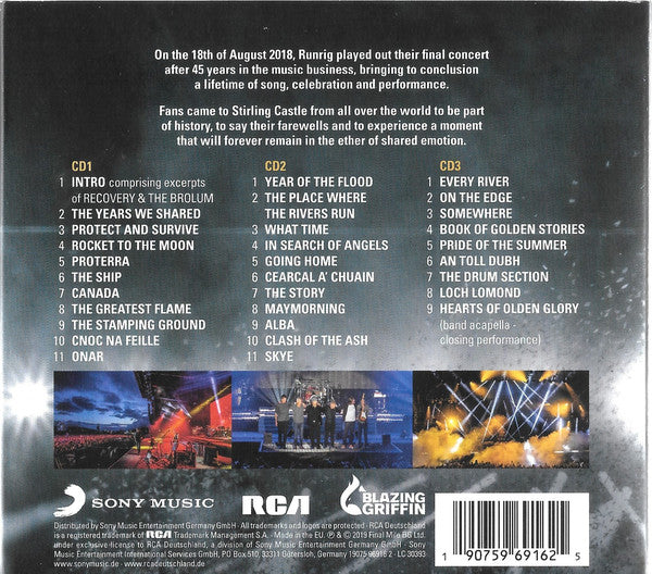 Runrig : The Last Dance (Farewell Concert) (3xCD, Album)