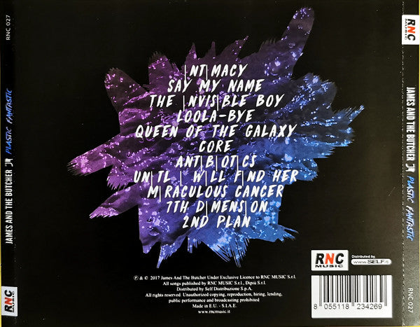 James And The Butcher : Plastic Fantastic (CD, Album)
