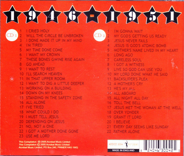 The Swan Silvertones : 1946-1951 (2xCD, Comp)