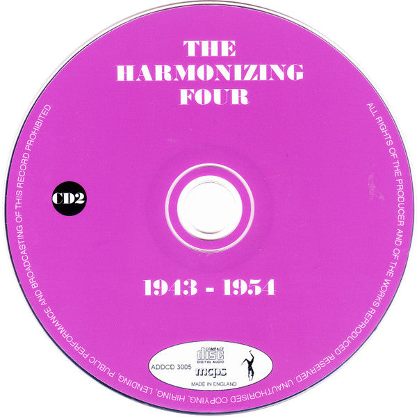 The Harmonizing Four : 1943-1951 (2xCD, Comp)